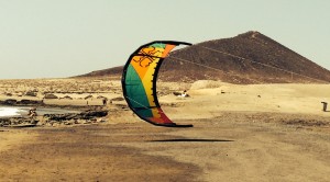 Kitesurfing in El Medano